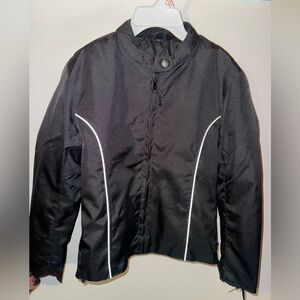 Size Small Motorcycle Jim Leather Inc Jacket Brand New Reflective Waterproof